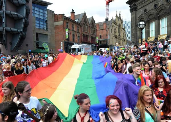 Last year's Leeds Pride celebrations.