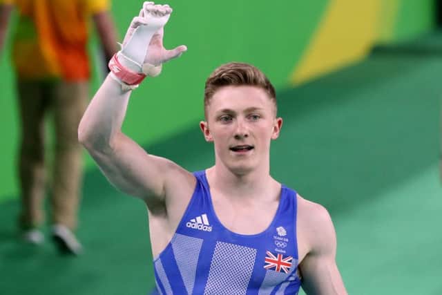 Great Britain's Nile Wilson during the Men's Individual All Round Qualification on the first day of the Rio Olympics Games, Brazil. (Picture: Martin Rickett/PA Wire)