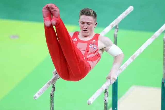 Great Britain's Nile Wilson during the Men's Artistic Gymnastic final at the Rio Olympic Arena on the third day of the Rio Olympics Games, Brazil