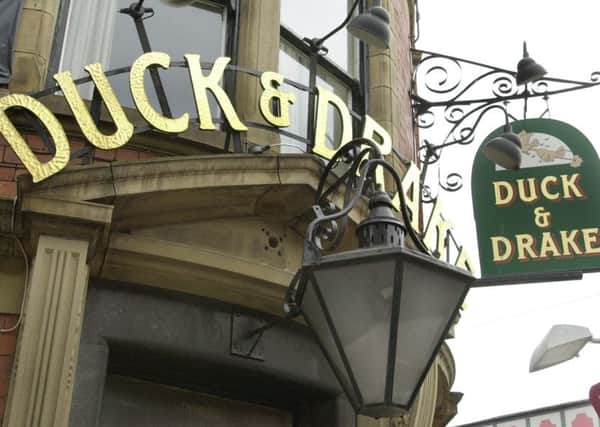 The Duck and Drake in Leeds. 6 March 2002