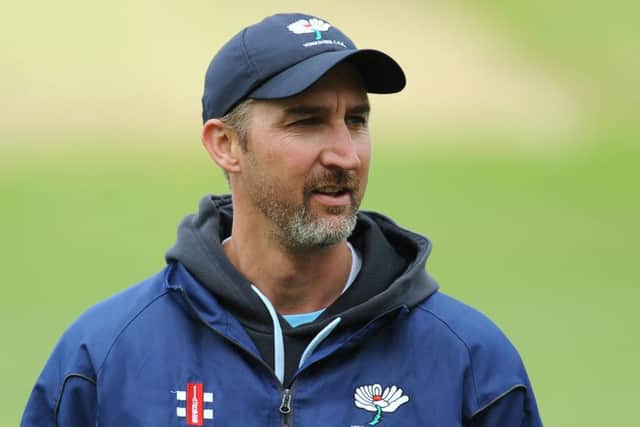 Yorkshire head coach Jason Gillespie