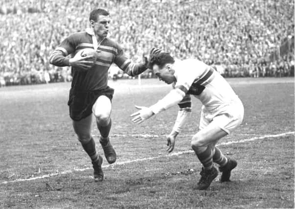Ken Thornett, a member of Leeds Rugby League's 1960-61 Championship-winning team.