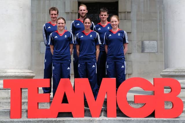Team GB's triathlon team for Rio. Picture by David Davies/ PA Wire.