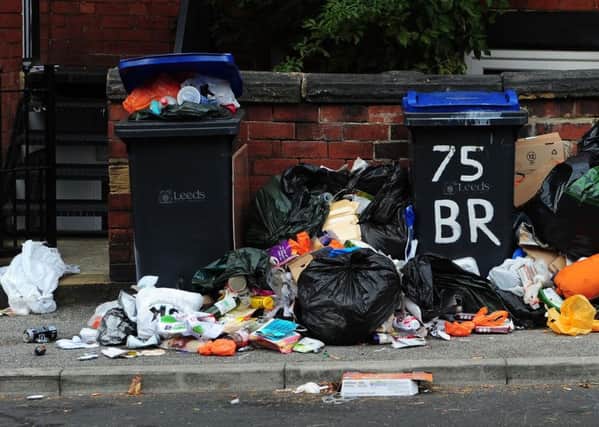 Litter doesn't just blight Leeds' streets, it also costs us a fortune every year to clean up. Photo credit: Anna Gowthorpe/PA Wire.
