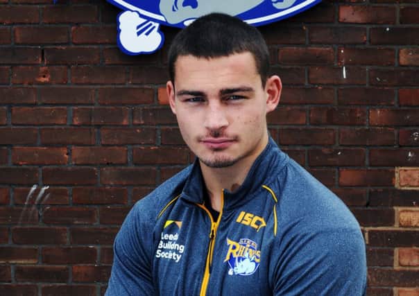 LIFTING THE GLOOM: Leeds Rhinos' Stevie Ward at the club's training ground on Kirkstall Road, is close to a return to first-team action after helping both himself and others tackle periods of depression through his Mantality programme. Picture: Jonathan Gawthorpe