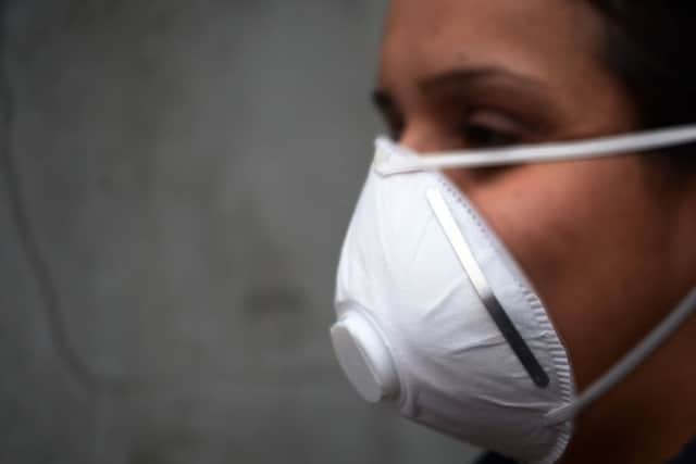 A school is inspected for asbestos.