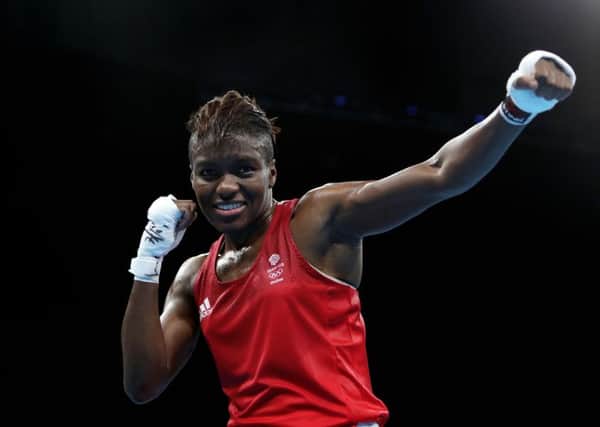 GOING FOR GOLD: Nicola Adams.