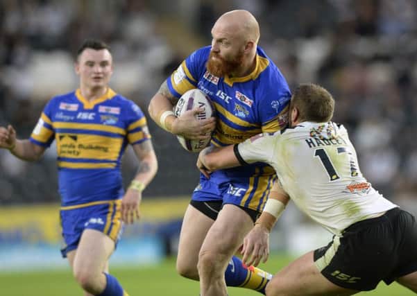 Keith Galloway and Leeds Rhinos are at London Broncos.