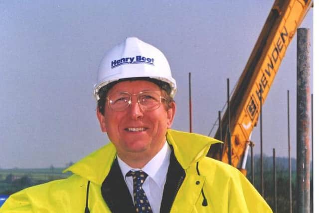 Jamie Boot of Henry boot plc