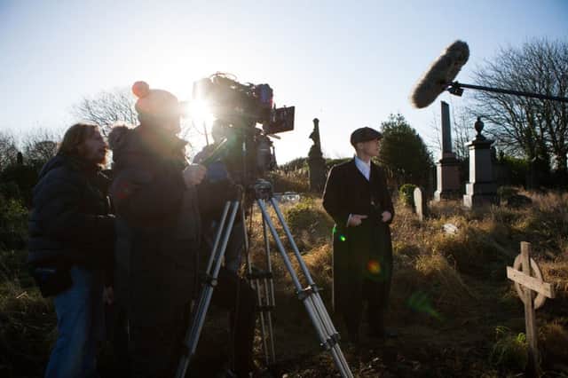 Filming Peaky Blinders. Image: Robert Viglasky Photography.