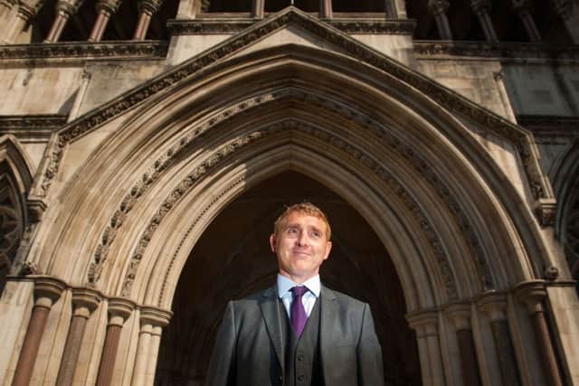 Jon Platt outside the Royal Courts of Justice in London. Photo:  Dominic Lipinski/PA Wire