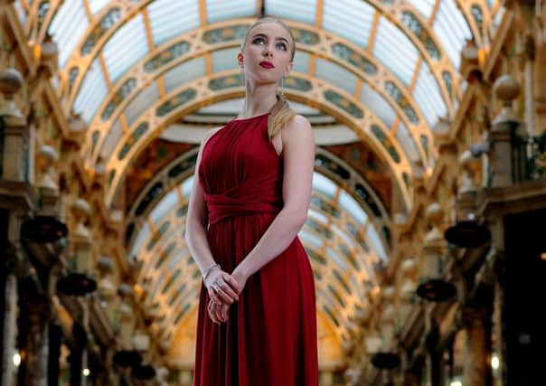 IN VOGUE: Fashion shoot at the Victoria Quarter in Leeds.