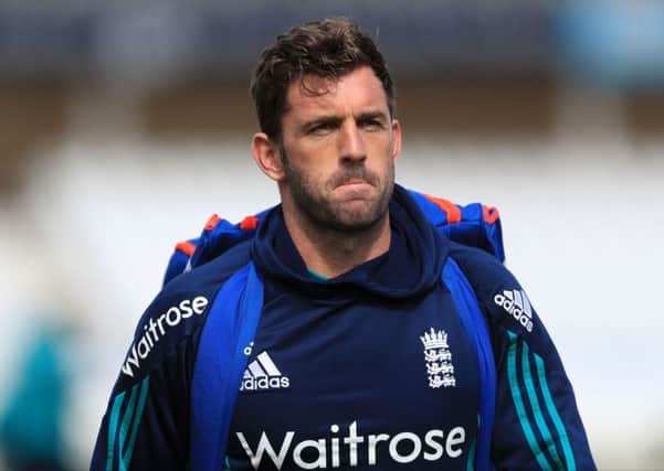 England's Liam Plunkett during Monday's nets session at Trent Bridge,. Picture: Tim Goode/PA.