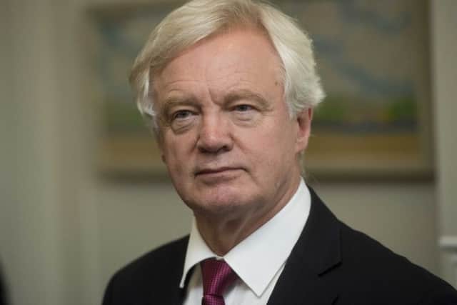 Brexit Secretary David Davis.
