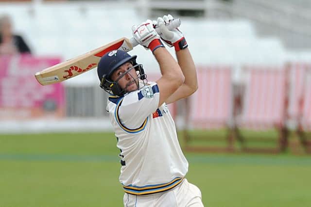 Tim Bresnan on the attack.