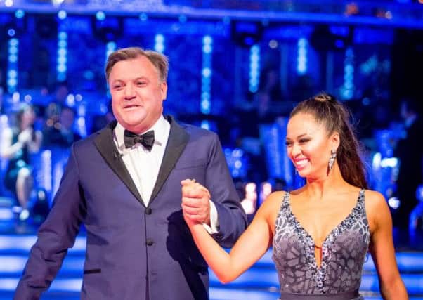 Ed Balls and Katya Jones on the new series of Strictly Come Dancing.
