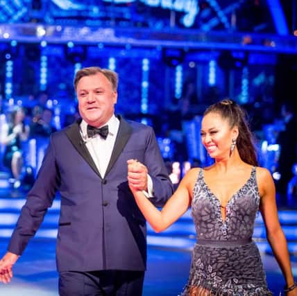 Ed Balls and Katya Jones on the new series of Strictly Come Dancing.