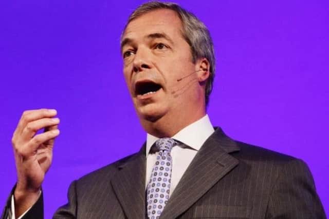 Nigel Farage.