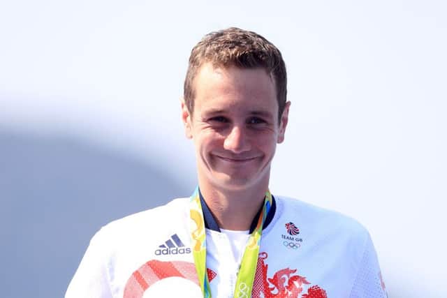 Twice Olympic gold medal winner, triathlete Alistair Brownlee.