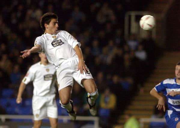 Former Leeds United player Simon Walton, who has signed for Guiseley.