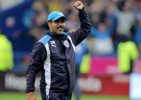 TOP: Huddersfield Town head coach David Wagner.