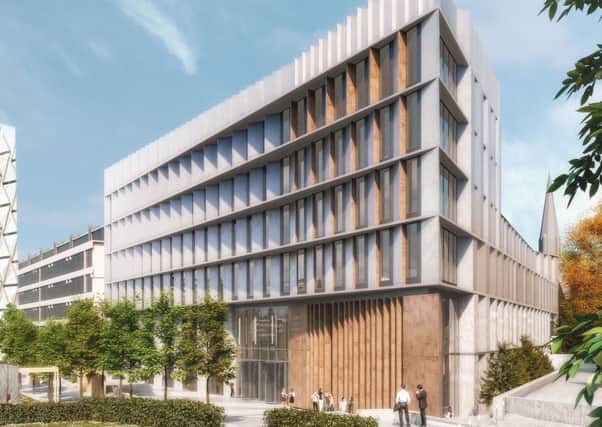 An artist's impression of the new for the University of Leeds.