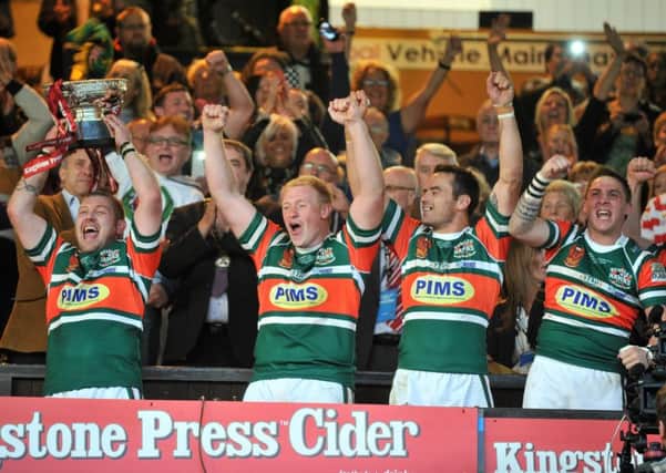 New coach James Coyle was part of the Hunslet Hawks team that won promotion back in 2014.  Picture: Bruce Rollinson