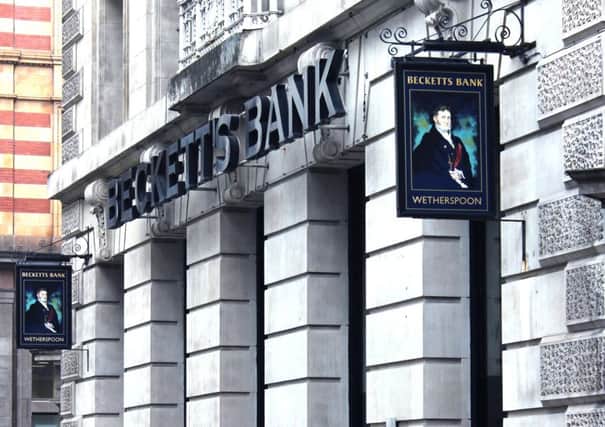 Beckett's Bank on Park Row a