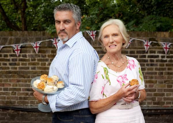 Paul Hollywood and Mary Berry.