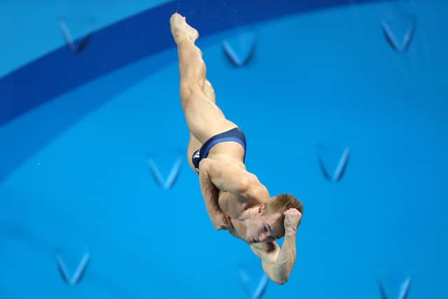Great Britain's Jack Laugher during the men's 3m springboard final at the Maria Lenk Aquatics Centre on the eleventh day of the Rio Olympics Games, Brazil. PRESS ASSOCIATION Photo. Picture date: Tuesday August 16, 2016. Photo credit should read: Owen Humphreys/PA Wire. EDITORIAL USE ONLY