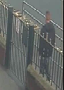 One of the CCTV images released after an elderly woman was targeted by a bogus caller in Rothwell.