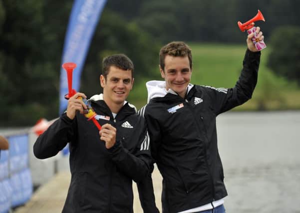 Brownlee Tri at Harewood House 
with Alistair and Jonny Brownlee