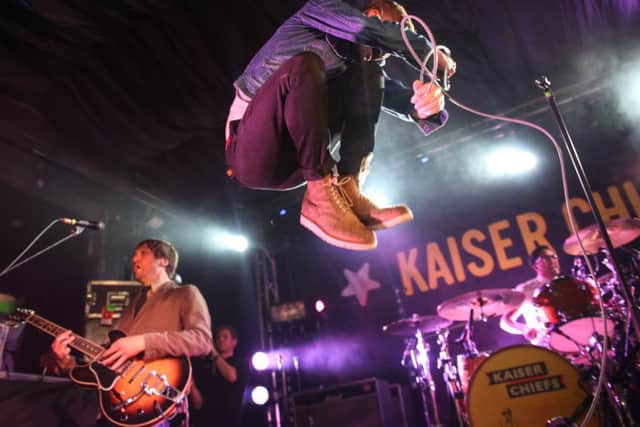 Kaiser Chiefs are renowned for their energetic shows.