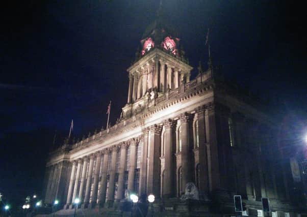 Leeds Town Hall. PIC: Jonathan Chippindale