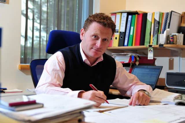 READY FOR ACTION: Wetherby racecourse chief executive Jonjo Sanderson Picture: Tony Johnson
