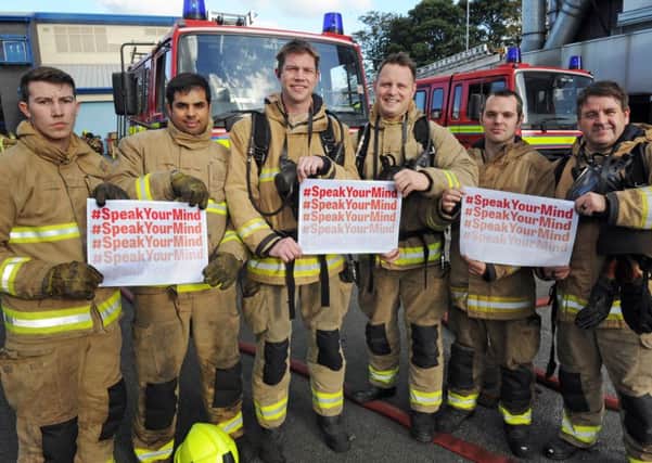 West Yorkshire Fire & Rescue Service are  supporting the Mindful Employer Leeds initiative - which is part of the YEP's new #SpeakYourMind campaign.