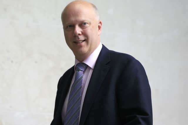 Transport Secretary Chris Grayling