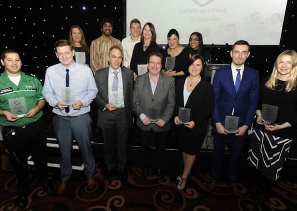 Winners of the Yorkshire Evening Post Best of Health Awards 2015.