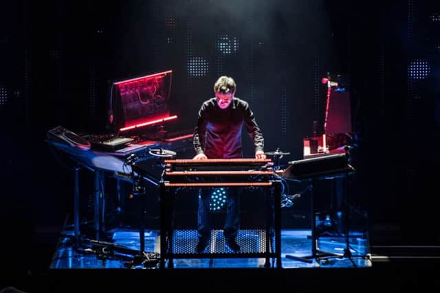 Jean-Michel Jarre at First Direct Arena, Leeds. Picture: Anthony Longstaff