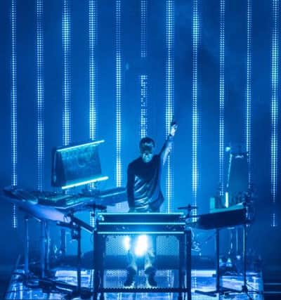 Jean-Michel Jarre at First Direct Arena, Leeds. Picture: Anthony Longstaff