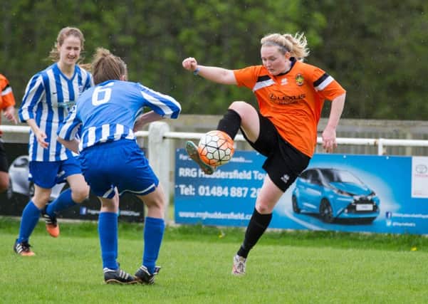 Brighouse Town scorer Jodie Redgrave.