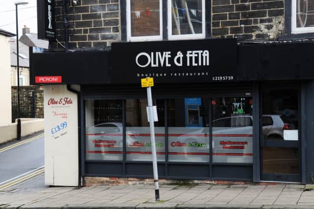 Oliver....  Olive & Feta, Town Street, Farsley.
14th October 2016.
Picture : Jonathan Gawthorpe