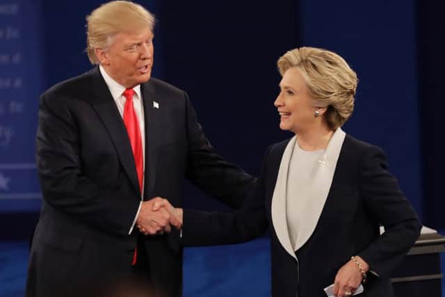 Donald Trump and Hillary Clinton