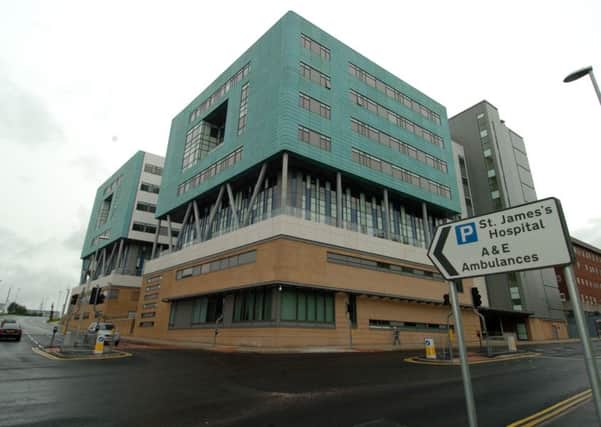St James's Hospital in Leeds.
