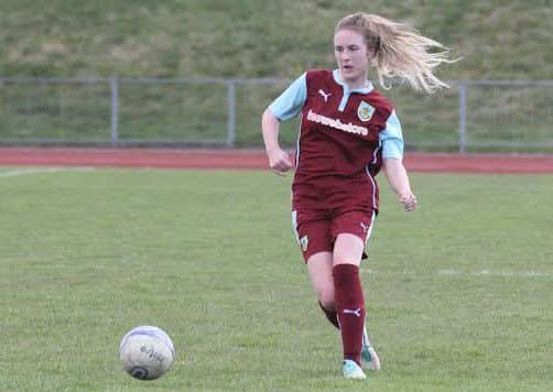 Brighouse Town scorer Natalie Bell.