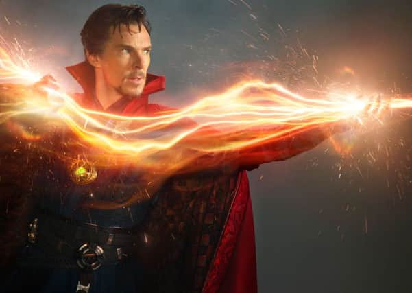 Undated Film Still Handout from DOCTOR STRANGE. Pictured: Doctor Stephen Strange (Benedict Cumberbatch). See PA Feature FILM Reviews. Picture credit should read: PA Photo/Marvel. WARNING: This picture must only be used to accompany PA Feature FILM Reviews.