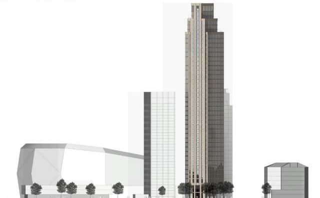 An artist's impression of student accommodation planned by Knightsbridge Capital (Leeds) Ltd.