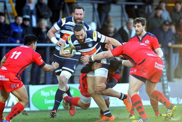 Seb Stegmann is one of nine Yorkshire Carnegie players recalled to the side to face Jersey.