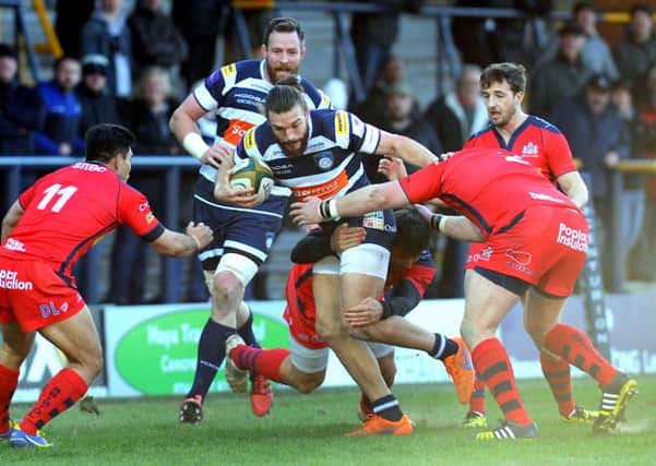 Seb Stegmann is one of nine Yorkshire Carnegie players recalled to the side to face Jersey.
