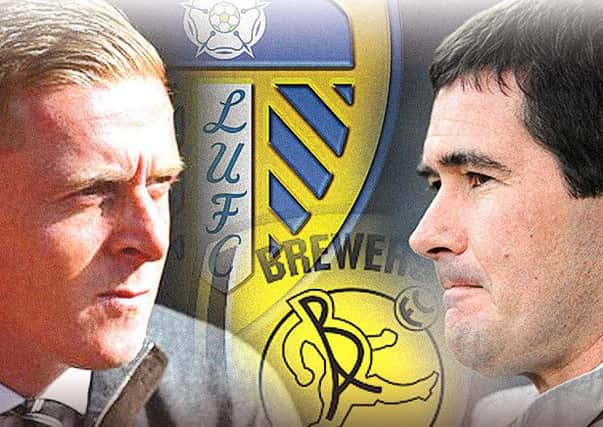 Garry Monk takes on Nigel Clough in the dugout today